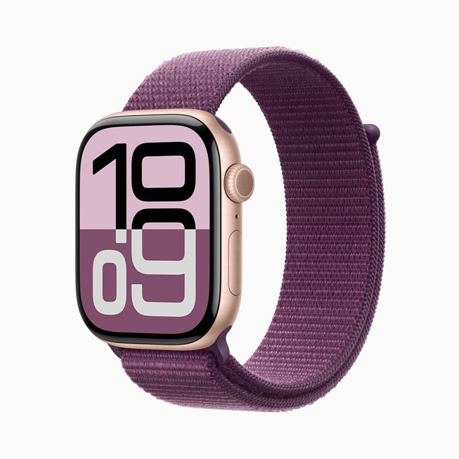 Apple Watch Series 10 – GPS, 46mm, Jet Black, Sport Band