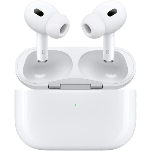 Apple AirPods Pro 2 Wireless Earbuds, Active Noise Cancellation, Hearing Aid Feature, Bluetooth Headphones, Transparency, Personalized Spatial Audio, High-Fidelity Sound, H2 Chip, USB-C Charging