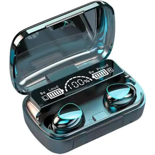 True Wireless Earbuds M10, Bluetooth 5.1 Headphones with Touch Control, Built-in Mic, Immersive HD Sound, Auto Pairing, IPX5 Waterproof, Long Playtime for Sports/Travel