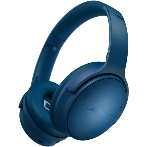 Bose QuietComfort Bluetooth Headphones, Wireless Headphones with Active Over Ear Noise Cancelling and Mic, Deep Bass, Up to 24 Hours of Playtime, Twilight Blue - Limited Edition Color